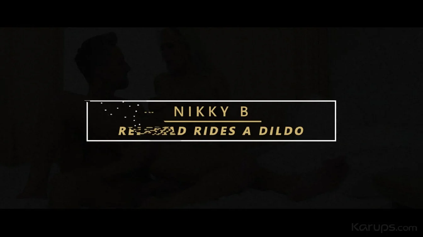 Nikky B Redhead Rides A Dildo XXX